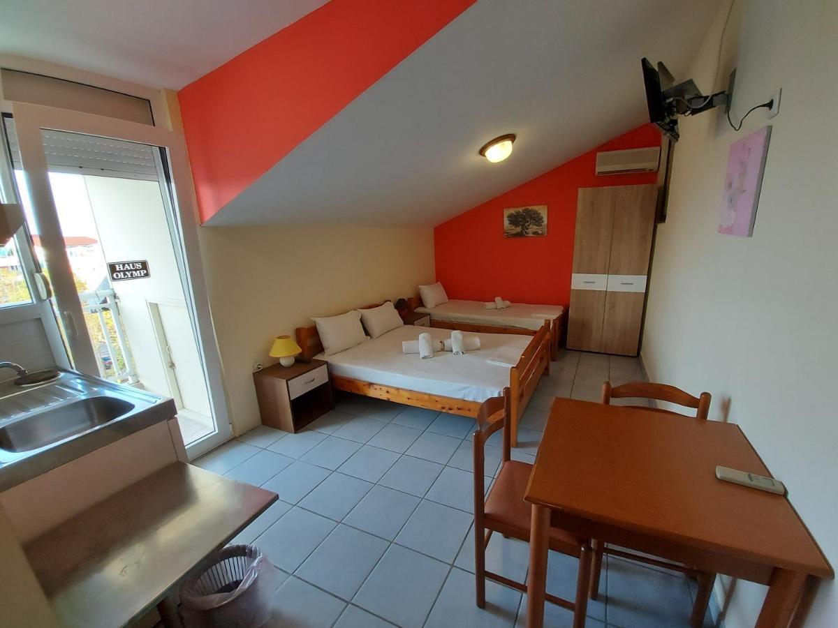 Haus Olymp Apartment Paralia Katerinis Bagian luar foto