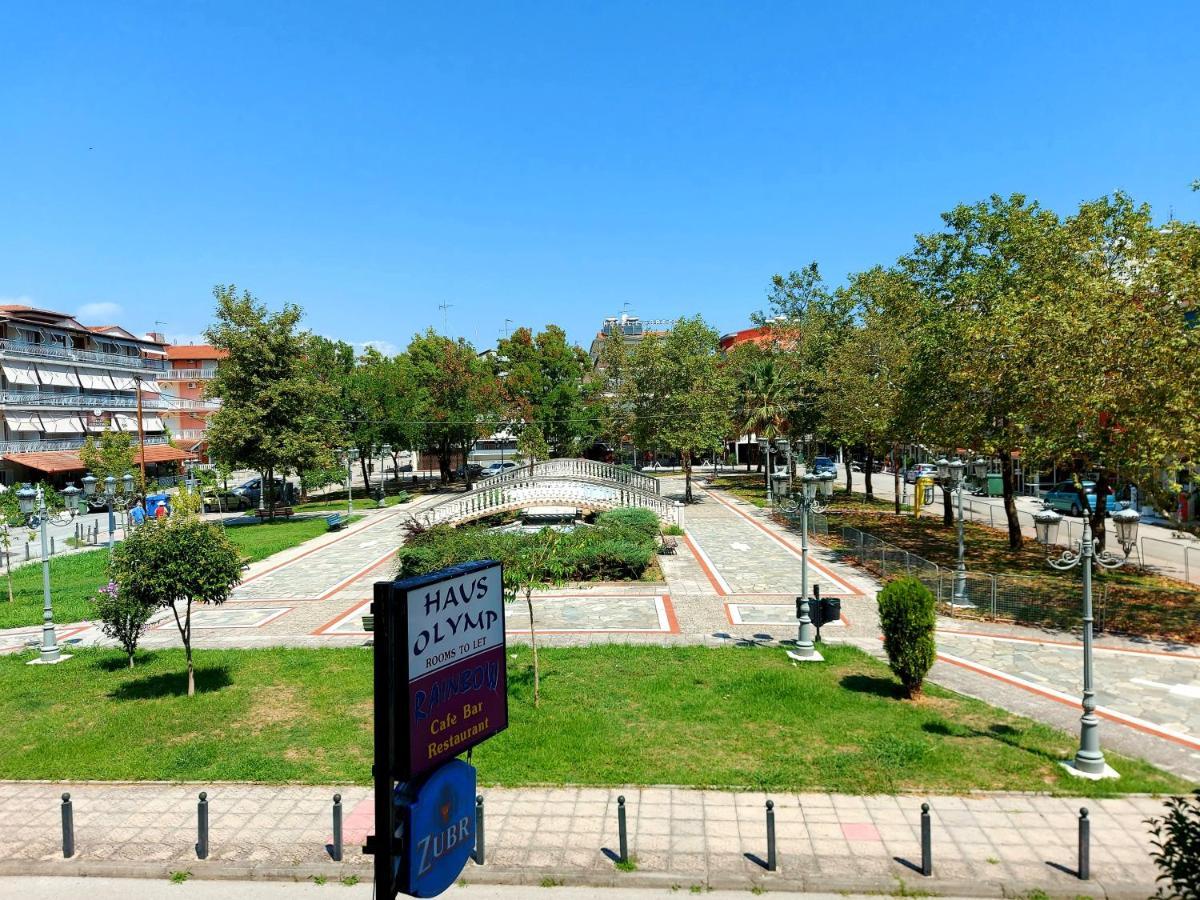 Haus Olymp Apartment Paralia Katerinis Bagian luar foto